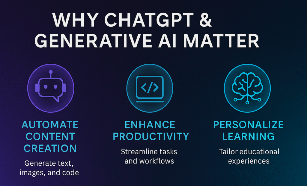 great learning ChatGPT & generative AI courses