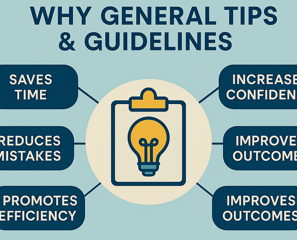 General Tips and Guidelines General Tips and Guidelines General Tips and Guidelines Courses โ Great Learning