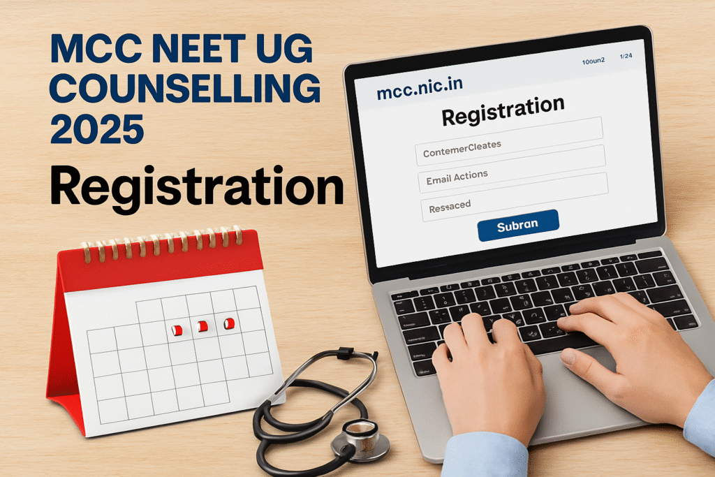 MCC MCC MCC NEET UG Counselling 2025 Registration Schedule Seat Allotment Updates