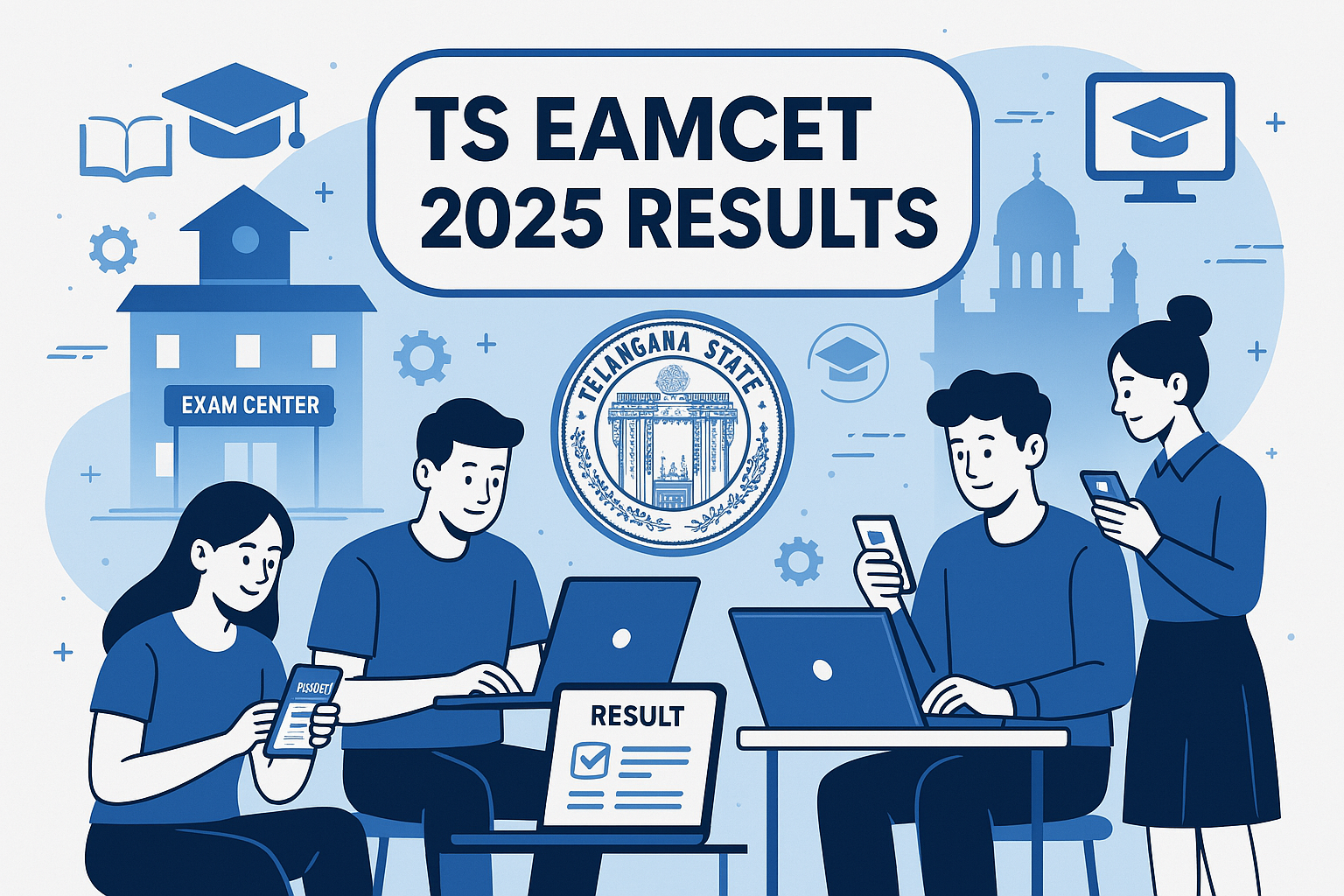 ts eamcet ts eamcet TS EAMCET Phase‑2 Seat Allotment Result 2025 – Student checking online portal